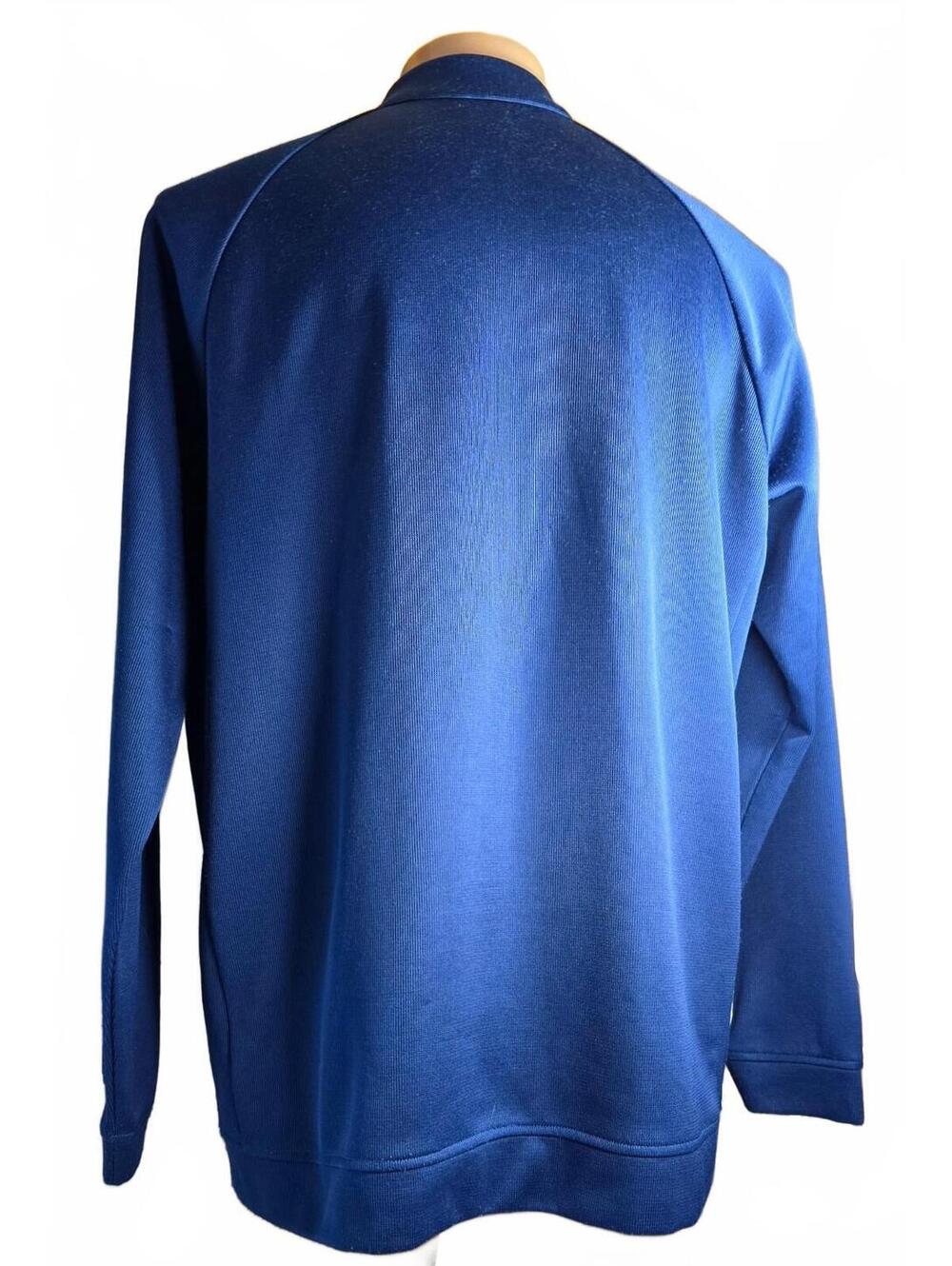 Adidas 2XL Navy Blue Colts Quarter-Zip Pullover Sweatshirt - Picture 3 of 4